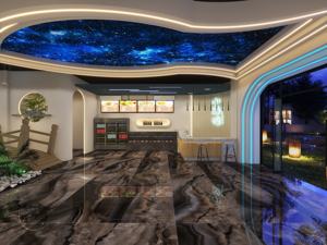 Carreaux de mur et de sol intérieurs en porcelaine polie brillante à texture marbrée moderne et élégante pour hôtel et <span class=keywords><strong>maison</strong></span> 900x1800 - Product Image 6