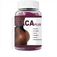 Gummies d'extrait de racine de Maca naturelle OEM pour femmes, soutien énergétique et vitalité, complément alimentaire, 60 unités