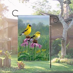 Custom Printed 12X18 Inch Polyester Sublimation <b>Garden</b> Flag 300D Polyester Heavy Duty <b>Garden</b> Flag Pole - Product Image 1