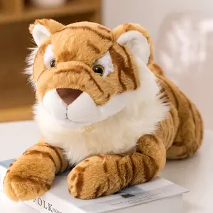 Offre spéciale de poupées du grand tigre marron litthing, jouet en peluche pour enfants, cadeau, usine chinoise, personnalisé, 2022