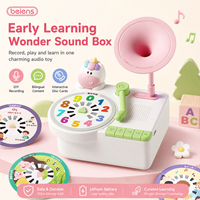Prêt à expédier - Beiens S9 - Boîte à sons éducative pour enfants - Machine à histoires bilingue - Machine de lecture - Jouet éducatif unisexe