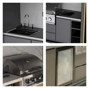 Cucina Modulare da Esterno per Hotel e Resort, Stazione di Cottura BBQ in Acciaio Inox, Soluzione Prefabbricata per Cucina all'Aperto - Product Image 5