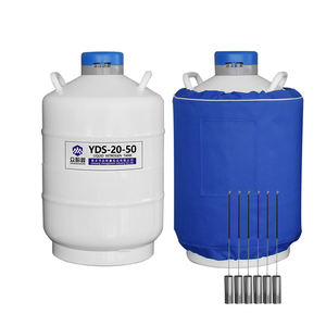 Tanque de Nitrógeno Líquido de Aleación de Aluminio de 20L Cryo YDS-20-50 para Estación de Cría <span class=keywords><strong>Animal</strong></span> y Banco Genético - Product Image 1