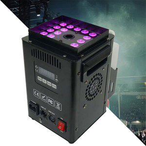 Machine à fumée verticale à jet de brouillard LED RGB 1200W, machine à fumée DMX, générateur de fumée pour DJ, mariages, fêtes - Product Image 3