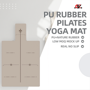 CZFIT Tapete de Yoga Antideslizante de Goma para Pilates Reformer, de PU y Caucho Natural, 5mm de Grosor, 2KG, Portátil, Ecológico y Duradero para Estudio de Yoga y Ejercicio de Core - Product Image 1