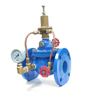 500X Valve Price Manufacture Ductile Iron Air Safety For Water Vacuum Pressure Relief Valve