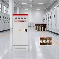 Armoire de compensation de puissance réactive GGJ 400V de haute qualité avec contrôle intelligent par micro-ordinateur 15kA pour l'économie d'énergie industrielle