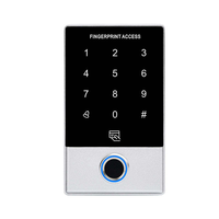 Sistema de Control de Acceso Biométrico para Puerta WIFI TUYA con Huella Dactilar y Teclado, Controlador de Acceso RFID Impermeable