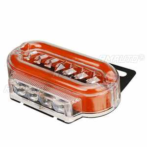 4 x feux de gabarit pour camion 24V 29 LED, feux latéraux clignotants pour camion, remorque, bus, fourgonnette, feux de signalisation, feux extérieurs de voiture, rouge ambre - Product Image 3