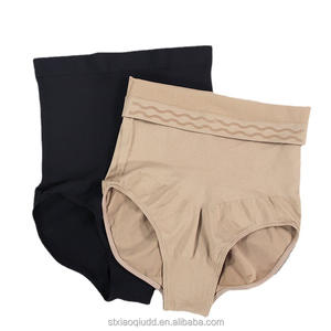 0138 # taille haute ventre pantalon anti-dérapant Silicone ventre Tuck hanche Triangle beauté pantalon grande taille ventre pantalon femmes - Product Image 4