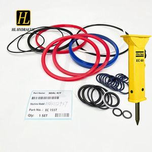 ערכת אטמים למפסלת הידראולית EC155T, ערכת אטמים לפטיש הידראולי לשימוש במכונות בנייה, ערכת תיקון - Product Image 5