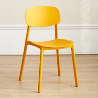 Chaise de salle à manger à bas prix, chaise de jardin en PP, chaise de restaurant, chaises empilables en plastique
