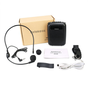 Retekess Bluetooth Speaker 12W FM Radio Rechargeable Battery Portable Speaker with TF Card Support - Product Image 3