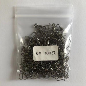 الفولاذ المقاوم للصدأ موصل الصيد دبوس قوي الكرة تحمل المتداول اكسسوارات البحر الفولاذ المقاوم للصدأ الصيد قطب المفاجئة - Product Image 5