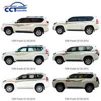 Autocollants pour Toyota Prado 2700/4000 (2010-2020) – Bandes de couleur pour carrosserie, style dominante, pour modification