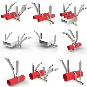 Hot Selling Custom <span class=keywords><strong>Design</strong></span> Air Duct Seismische Beugel Driehoek Structuur Stut Kanaal Ondersteuning Systeem Accessoires - Product Image 6