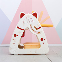 Multifonctionnel enfants planche à dessin bébé en plastique armoire de rangement pliable étagère