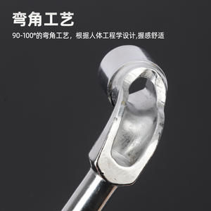 Clé à douille de type L 1/2 pouce en acier au carbone chromé, outil de réparation automobile - Product Image 5