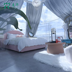 Meihua <b>Dome</b> House PC Transparent <b>Igloo</b> <b>Dome</b> Hotel Outdoor Modern Design - Product Image 3