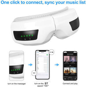 Hot Com press <span class=keywords><strong>New</strong></span> Warm relax Augen maske USB Augen temperatur massage gerät Augen massage gerät Heiz pflege - Product Image 6