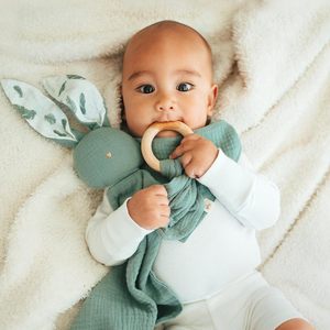 Set Regalo Unico e Personalizzato per Neonati, Stile Boho, Unisex, Prodotti Essenziali Biologici per il Baby Shower, Ideale per Nuovi Genitori - Product Image 4