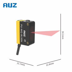 Auz PU-MQ-B loạt nền đàn áp cảm biến quang điện với khoảng cách phát hiện 1-500mm - Product Image 2