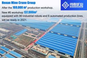 رافعة جسرية خارجية بقدرة رفع 10 طن و20 طن، رافعة جسرية أحادية العارضة بساق على شكل حرف L مع تحكم عن بعد - Product Image 5