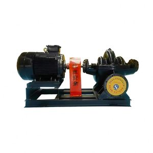 Bomba de Agua de Hierro Fundido de Gran Capacidad Personalizada, Bomba Centrífuga de Doble Succión para Drenaje Urbano y Transporte de Agua Industrial - Product Image 1