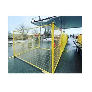 Canada Temporary Zone Security Removable Fencing / Construction site Boundary Fence Panels /Cheap Temporary Fence Hot Sale