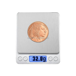 Moneda Conmemorativa Personalizada de 1 oz, 999 de Cobre Fino, Diseño Liberty Buffalo, en Venta - Product Image 5