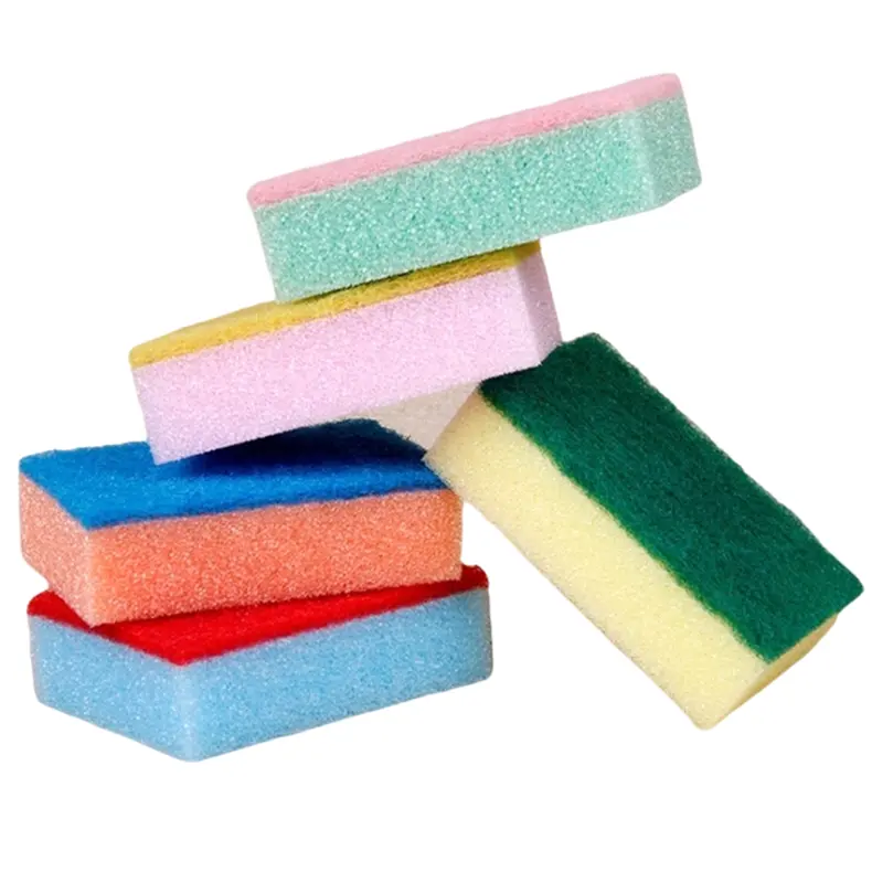 Nylon Sponge,Steel Scrub With Filter Sponge,Wholesale Scrub Stainless Steel Scrubber Cleaning Pad