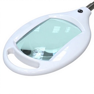โคมไฟตั้งพื้นแบบมีแว่นขยาย LED สำหรับร้านเสริมสวย ขนาด 6.85"*4.25" 3.5 ไดออปเตอร์ เหมาะสำหรับสักคิ้ว ปักคิ้ว  พร้อมกระจก - Product Image 3