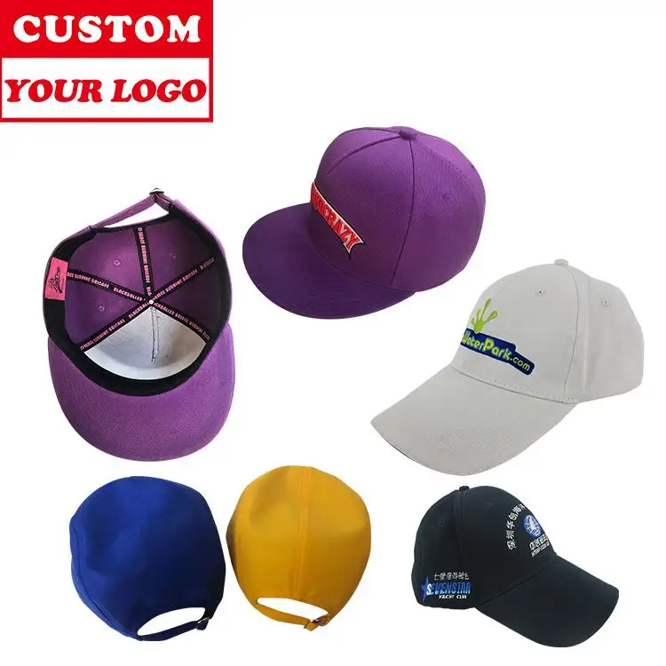 任意のロゴ帽子文字カスタムロゴ刺繍野球帽でカスタマイズ可能な無料カスタマイズ