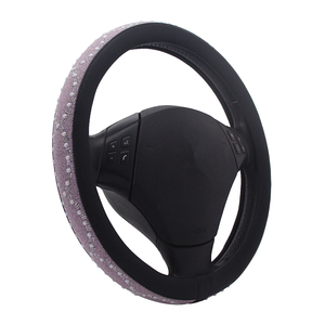 ปลอกหุ้มพวงมาลัยแบบ Space Cooling ติดตั้งง่าย SafeTouch คริสตัลเรียบเนียน ประดับด้วยหินแก้ว ป้องกันการสั่นสะเทือน - Product Image 2