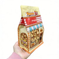 Sacs en plastique personnalisés imprimés à chaud pour café en grains et aliments pour animaux de compagnie, finition mate, fond plat, sacs en Mylar