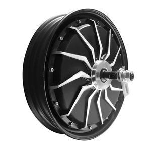 מנוע רכזת DC ללא מברשות YD V4 בגודל 12 אינץ' 50H6000W, רוחב רכזת 3.5 אינץ', עמידות למים IP67, אופניים חשמליים, מגנט קבוע 12 אינץ', 48V - Product Image 4