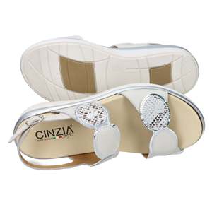 Cinzia Soft Sandales à plateforme pour femmes, couleur blanche, IO20687, chaussures d'été confortables - Product Image 6