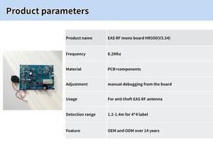 Rộng phát hiện EAS RF Mono Hội Đồng Quản trị EAS chống trộm hệ thống báo động an ninh điện tử Mono ban bán lẻ an ninh hệ thống hội đồng quản trị - Product Image 4