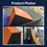 Vente en gros d'usine : Ensemble d'équipements de parkour en PVC pour enfants, comprenant des triangles, des boîtes d'escalade et un parcours d'obstacles pour la remise en forme