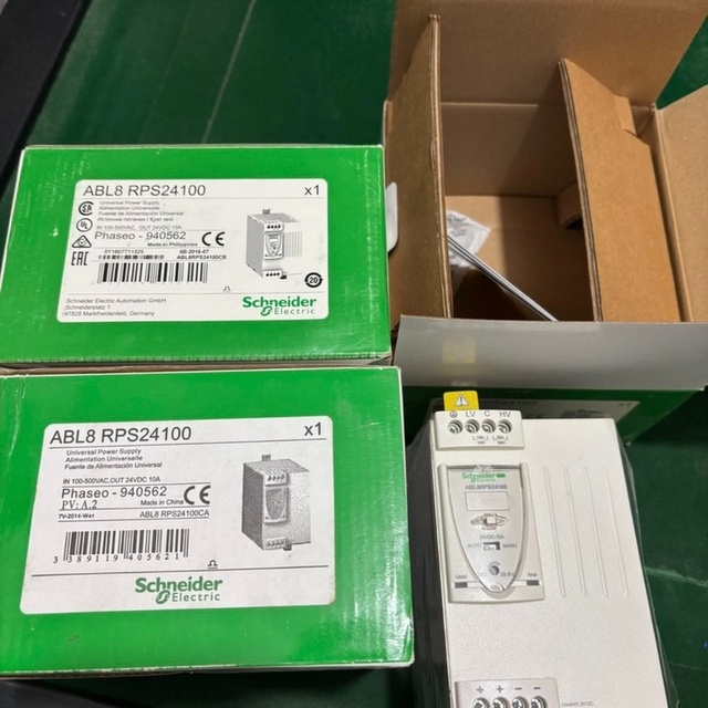 ABL8RPS24100 100-500V AC Input 24-28.8V DC 240W Output Phaseo Series PLC