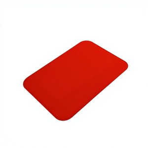 Tappetino d'<span class=keywords><strong>Ingresso</strong></span> Festivo Rosso con Stampa di Coniglietti per il 2023, Design Animale Carino, Lavabile a Mano, per <span class=keywords><strong>l</strong></span>'<span class=keywords><strong>Ingresso</strong></span> di Casa - Product Image 1