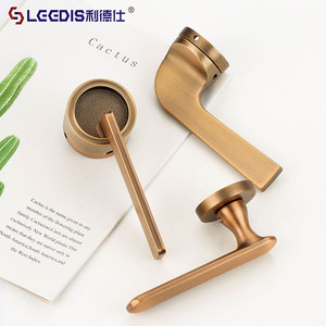 LGEDIS Lever Lock Zinc Alloy Solid Wood Door Locks For Bedroom Bathroom Kitchen Doors Durable Interior Hardware - Product Image 1