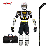 Equipo de Protección Profesional para Hockey sobre Hielo para Niños, Protectores de Hombro Deportivos, Protectores de Hombro para Hockey sobre Césped para Niños, Ropa para Hockey sobre Hielo