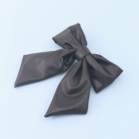 Épingles à cheveux en tissu et alliage pour filles style européen moderne de luxe classiquement élégant avec nœud noir
