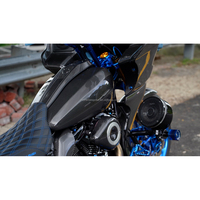 Couvre-interrupteur à clé personnalisé peint en fibre de carbone pour Harley Davidson Road Glide CVO
