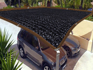 Voile d'ombrage de jardin en HDPE avec œillets, filet de protection UV pour patio, chenil pour chien, poulailler, gazebo, serre, couverture de plantes - Product Image 4