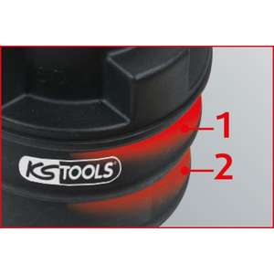 KS TOOLS-Adaptador de contra-tope de 2 etapas 150,2532-JUEGO DE MOTOR Y DISTRIBUCIÓN EAN 4042146623640 - Product Image 3