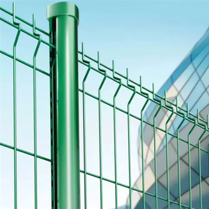 Haute Qualité Galvanisé Pvc Enduit 3d V Pliage Courbé Jardin Ferme Soudé Treillis Métallique Panneau Clôture/grillage De <span class=keywords><strong>Cloture</strong></span> - Product Image 1