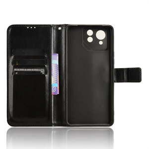 Étui portefeuille de luxe en cuir PU Crazy Horse pour Asus ROG Phone 8 <span class=keywords><strong>Pro</strong></span> - Product Image 3