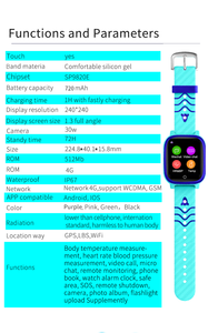 4G Android Ios Waterdichte Elektrische Geofence T 5S Smart Gps Horloge Val Alarm Beschermen Ouderen Veilig Smart Watch - Product Image 6